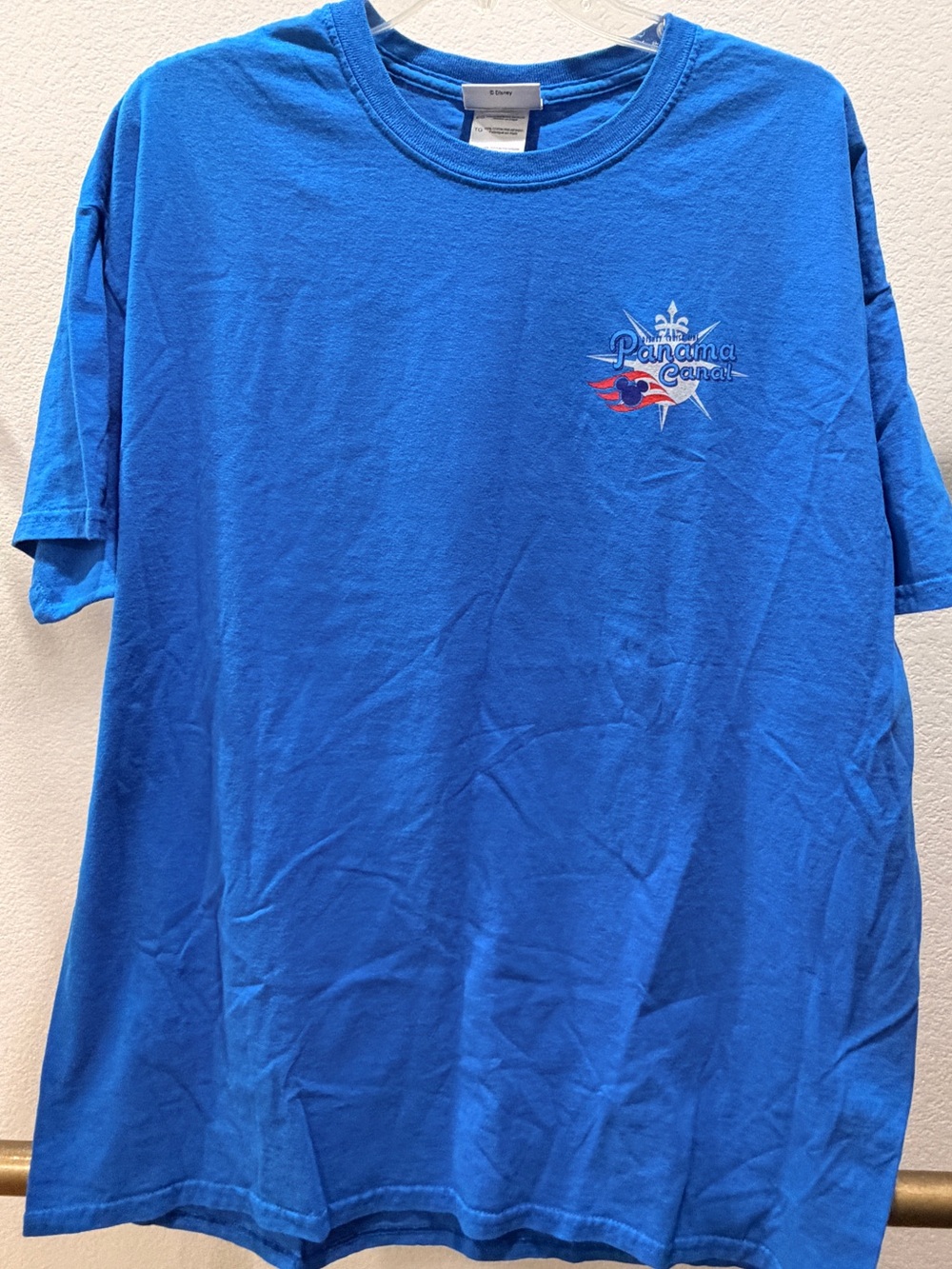 Disney Cruise Line 2014 Panama Canal Disney Wonder Shirt XL